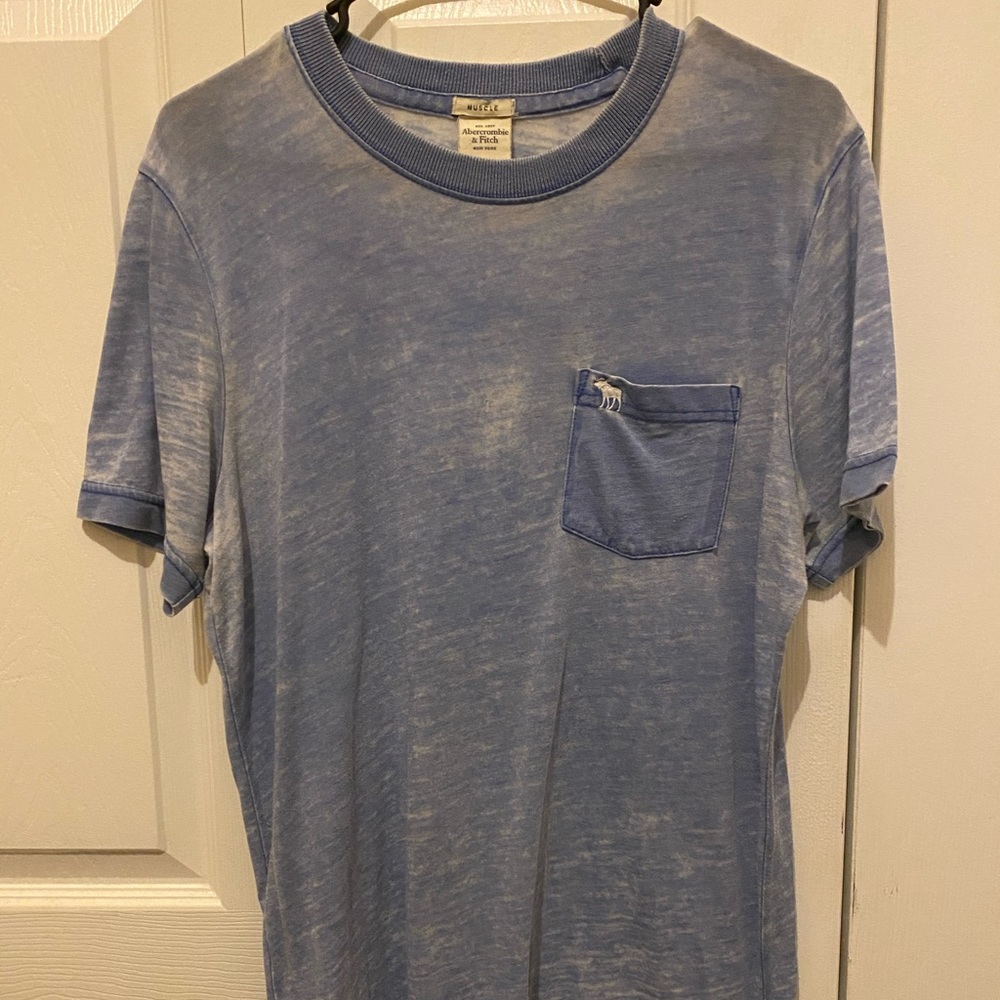 Abercrombie blue shirt